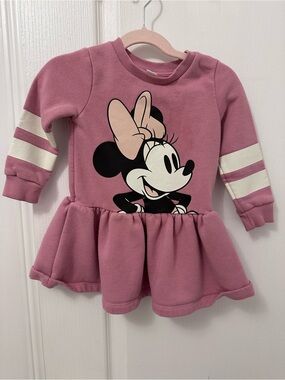 Joe Fresh Dusty Pink Minnie Mouse Sweatshirt